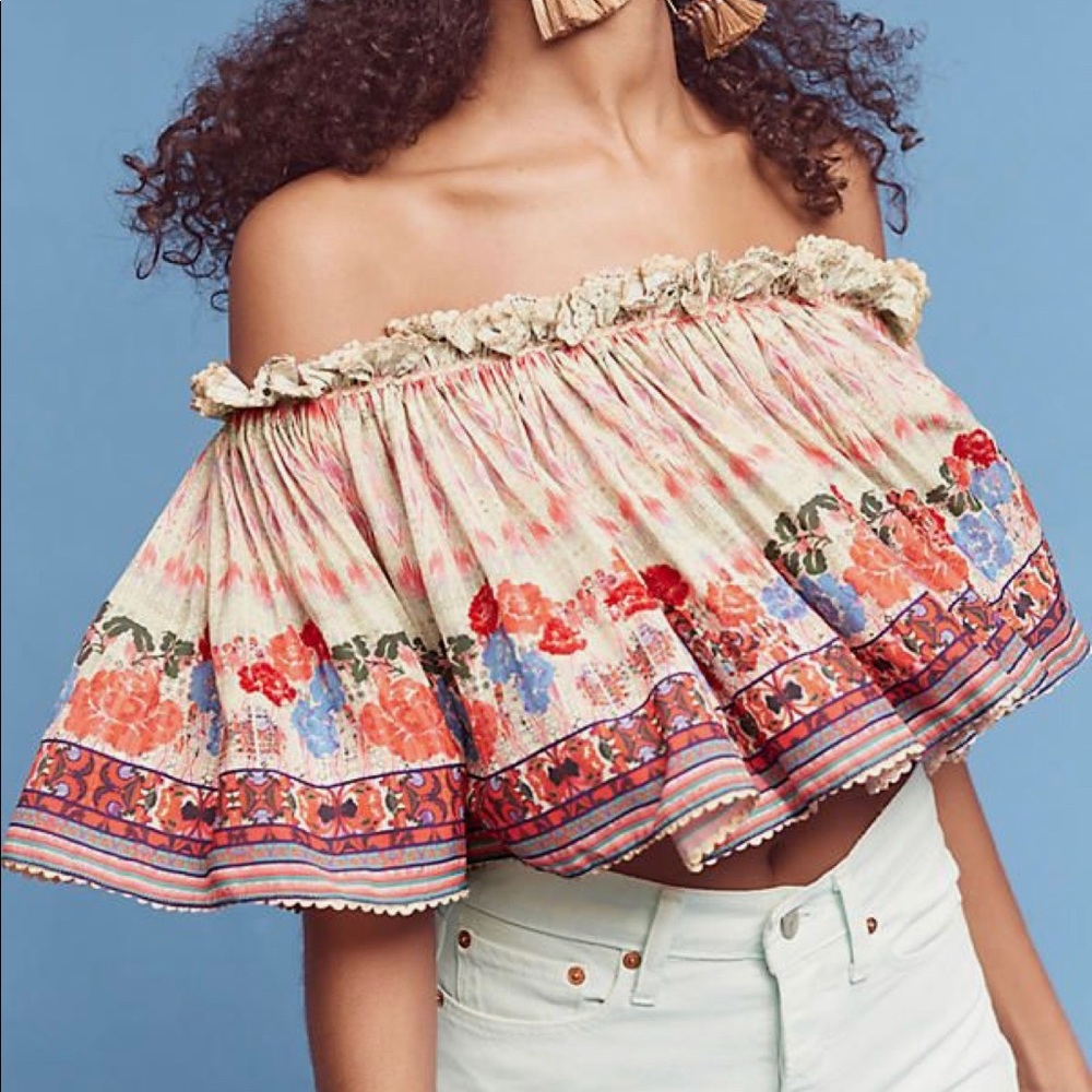 Anthropologie 'Villa' Off the Shoulder Top